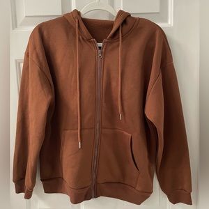 Shein Brown Women’s Hoodie-Size S